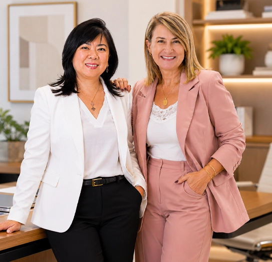 Eliana Tanabe e Fátima Teixeira - Contato